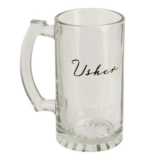 Picture of GLASS TANKARD USHER